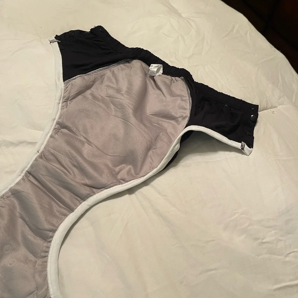Kids Black and White Swim Diaper